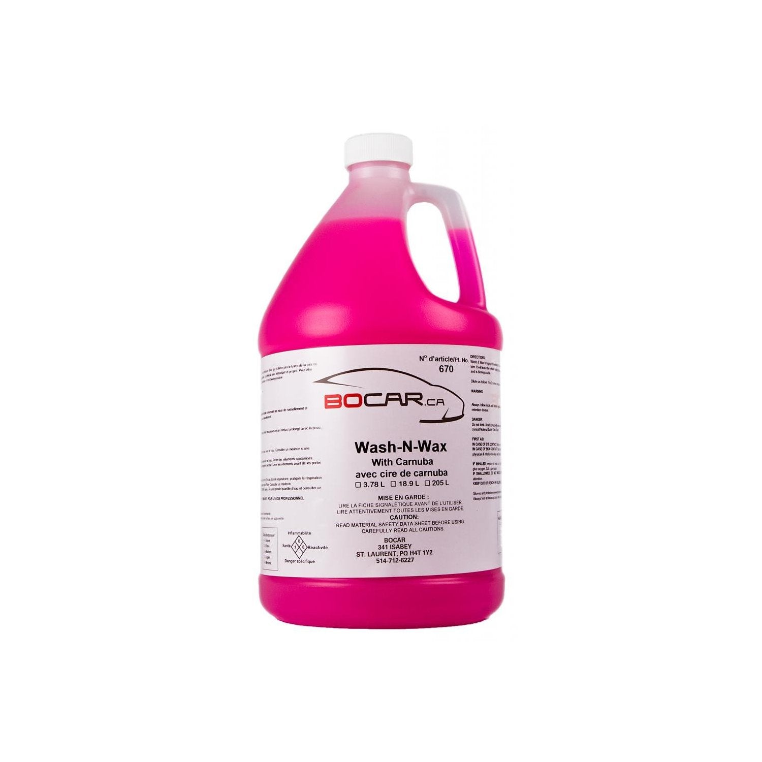 Wash & Wax 3.78 LT HT670-01